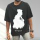 cotton oversize T-shirt-Hangging out there-size-S